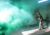 Smoke in room airsoft cqb 